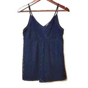 COPY - *3/$15* Lace Empire Waist Tank